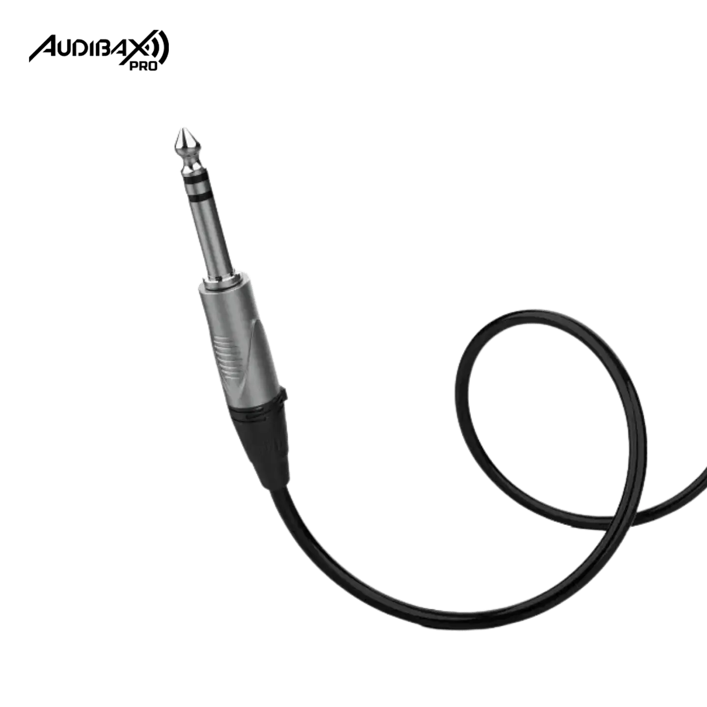Audibax Pro Cabo XLR macho para Jack balanceado 6 metros preto 2