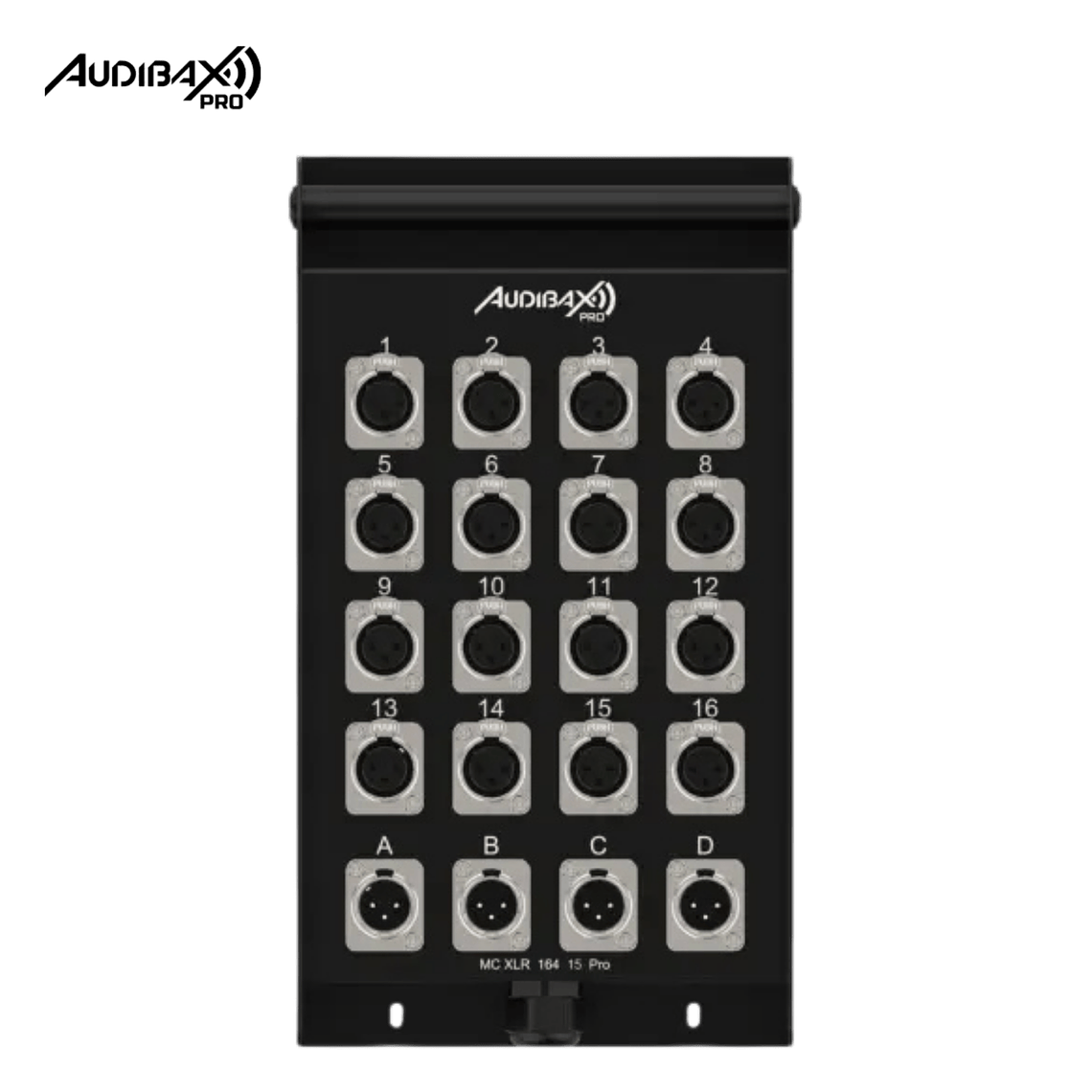 Audibax Pro MC XLR 16415 Pro 15M Stage Box 16 entradas 4 saídas 5