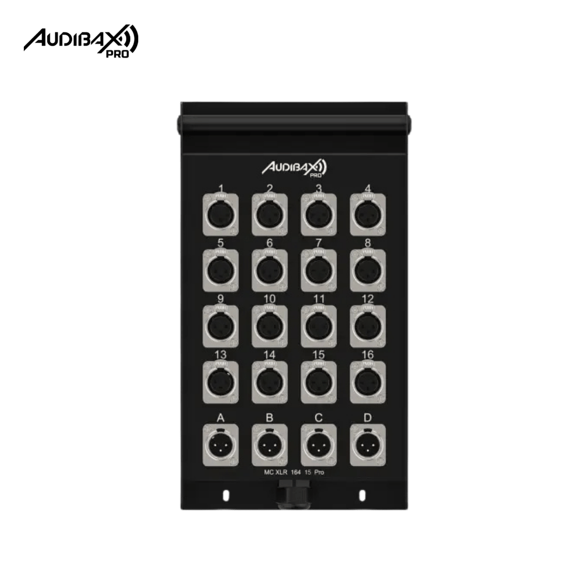 Audibax Pro MC XLR 16430 Pro 30M Stage Box 16 entradas 4 saídas 5
