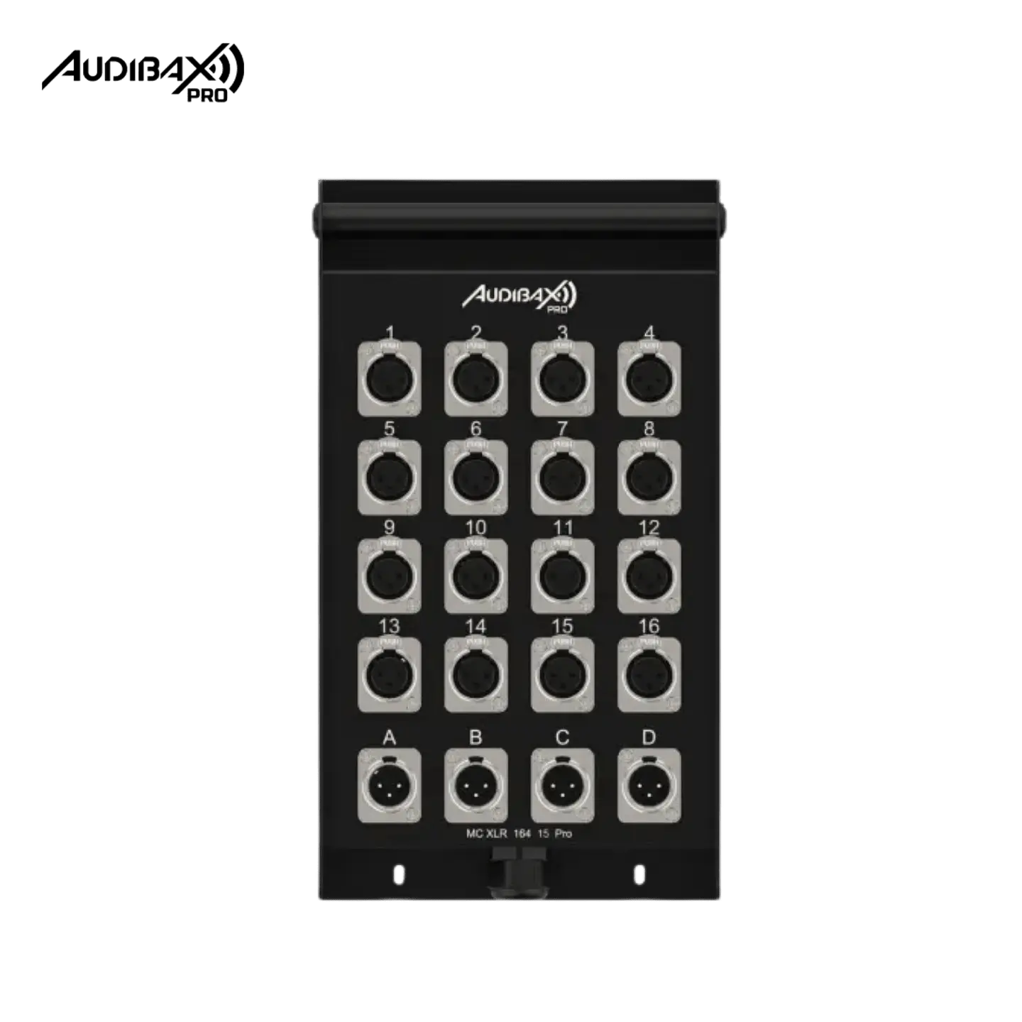 Audibax Pro MC XLR 16430 Pro 30M Stage Box 16 entradas 4 saídas 5