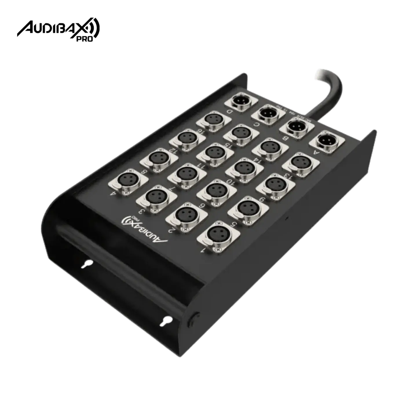 Audibax Pro MC XLR 16430 Pro 30M Stage Box 16 entradas 4 saídas 4