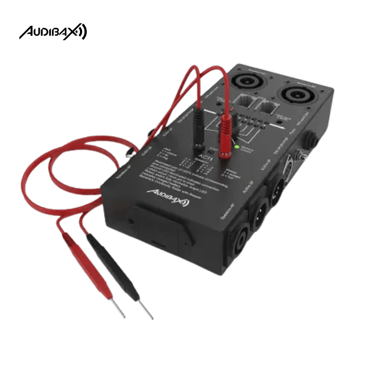 Testador de Cabos Multiconexão Audibax ACT1 6