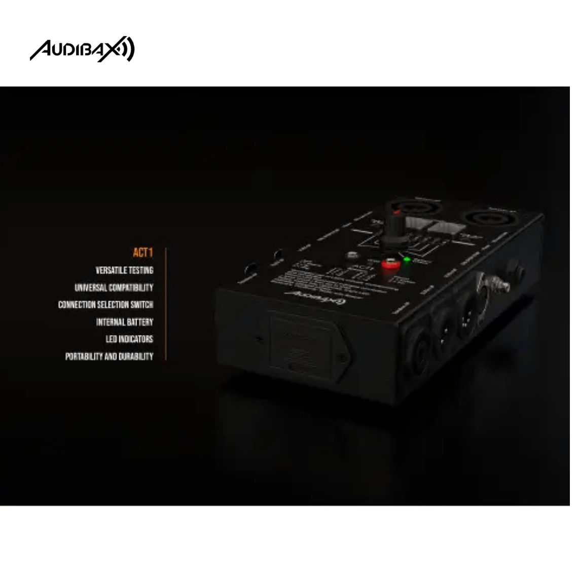 Testador de Cabos Multiconexão Audibax ACT1 8