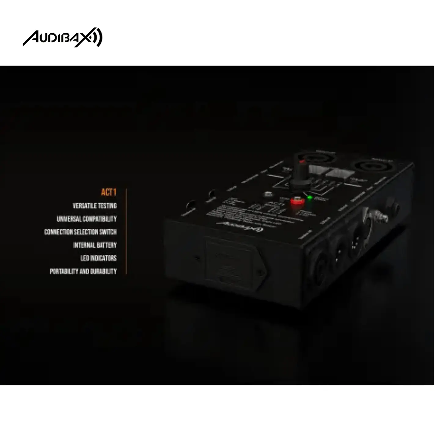Testador de Cabos Multiconexão Audibax ACT1 8