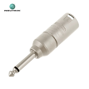  Adaptador Neutrik NA2 MP - XLR Macho a Jack Mono