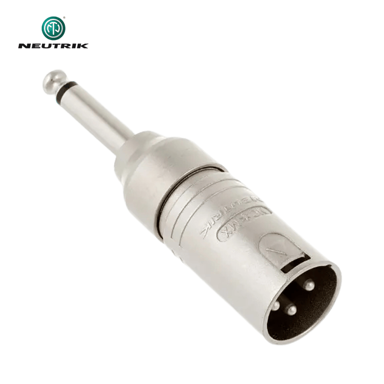  Adaptador Neutrik NA2 MP - XLR Macho a Jack Mono 2