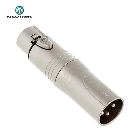 Adaptador Neutrik NA3 FM Fêmea XLR para XLR macho