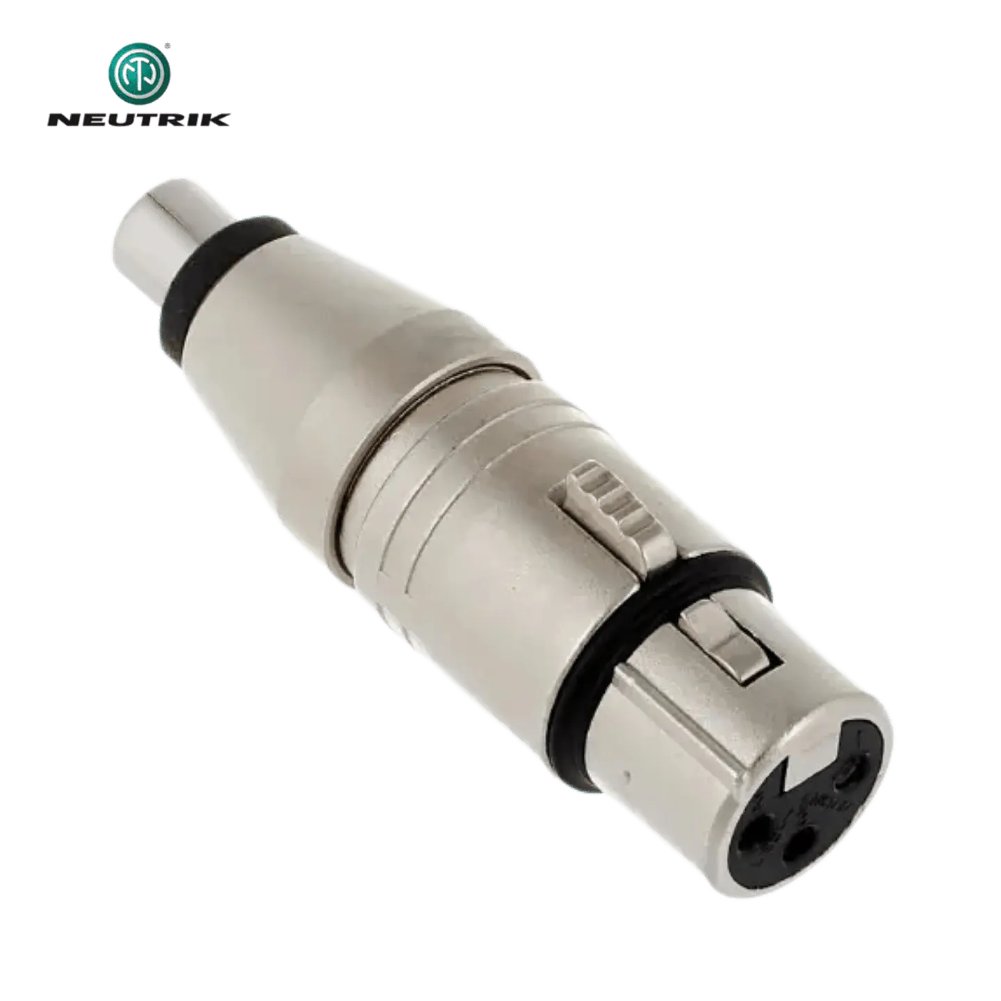 Adaptador Neutrik NA2 FP MF XLR Fêmea para Fêmea RCA 2