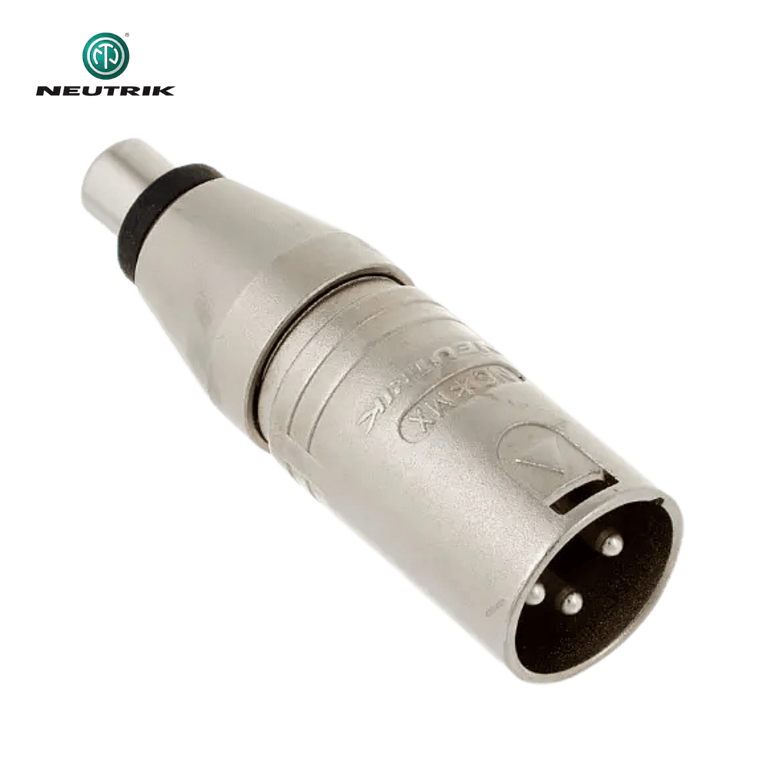 Adaptador XLR macho para RCA fêmea 2
