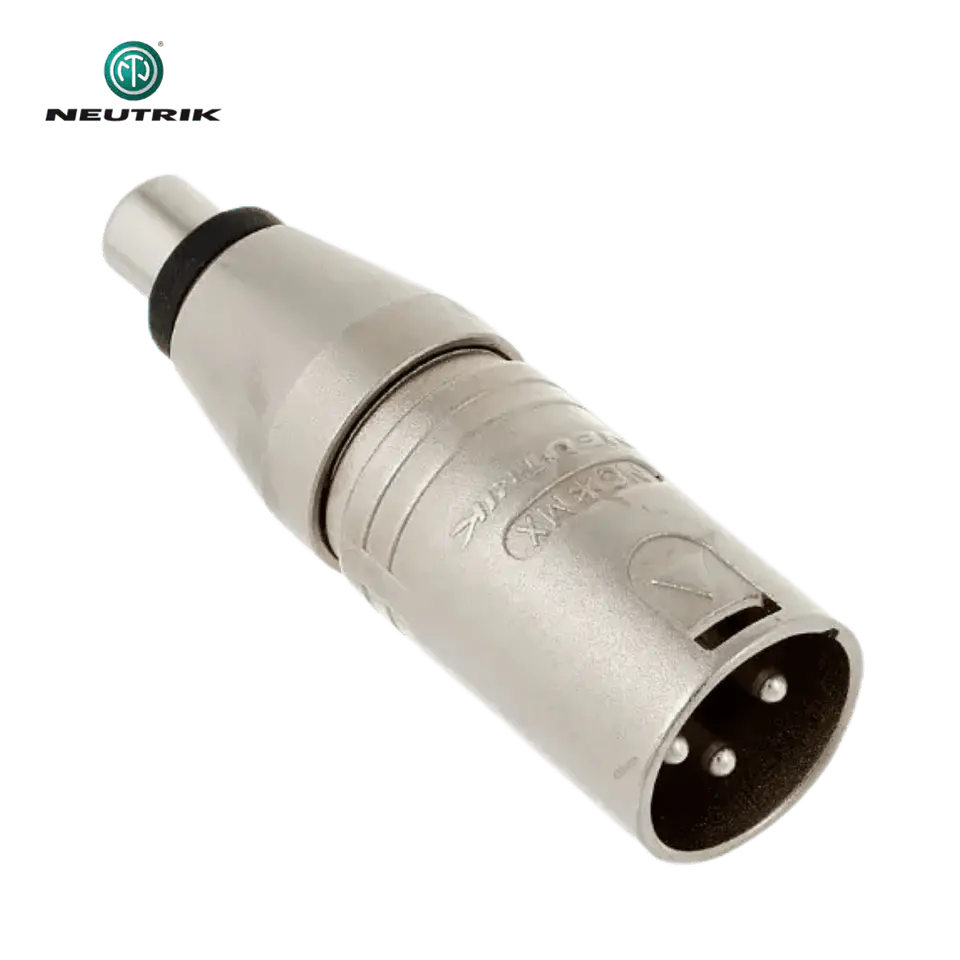 Adaptador XLR macho para RCA fêmea 2