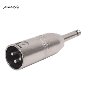 Adaptador Audibax ADP1 JACK Mono para XLR macho