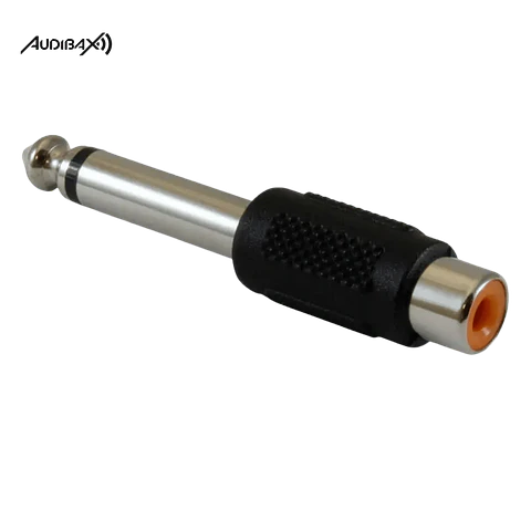 Adaptador Audibax ADP9 Mono JACK para RCA Fêmea
