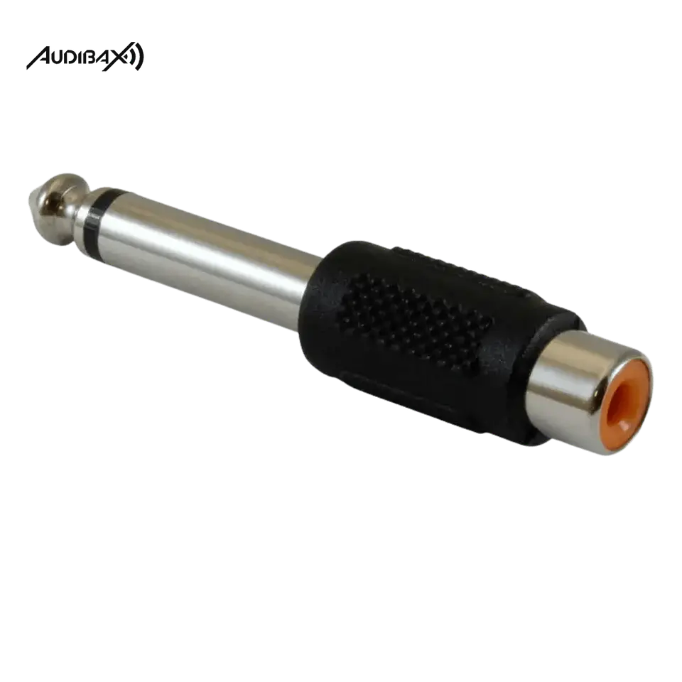 Adaptador Audibax ADP9 Mono JACK para RCA Fêmea 1