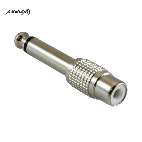 Adaptador Audibax ADP7 JACK Mono para RCA Fêmea