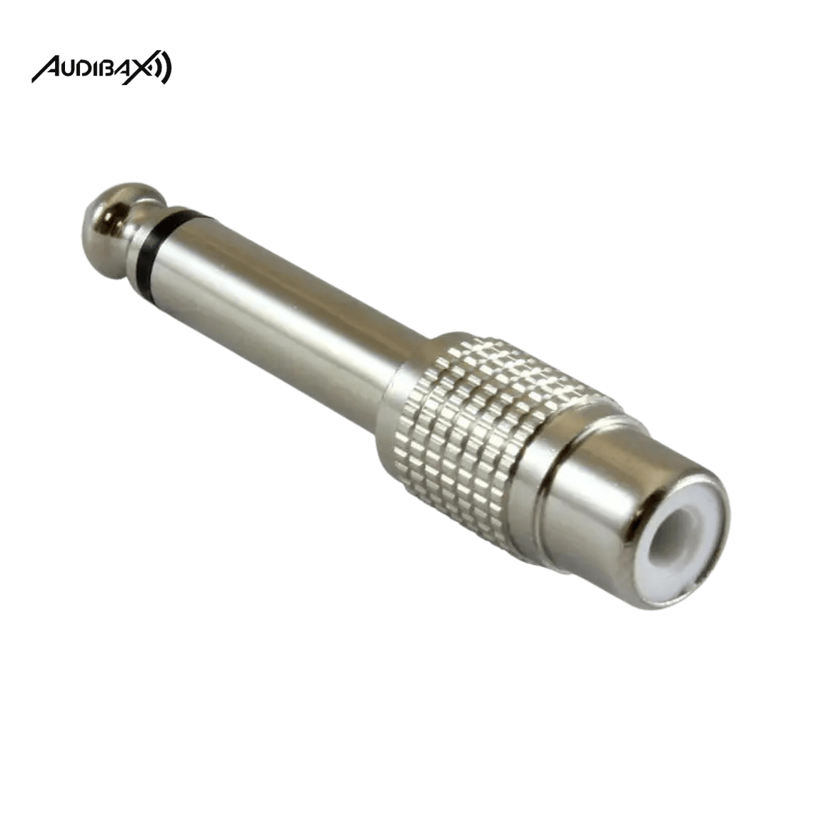 Adaptador Audibax ADP7 JACK Mono para RCA Fêmea 1
