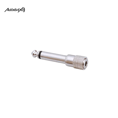Adaptador Audibax ADP4 JACK Mono para Mini Jack Fêmea Mono