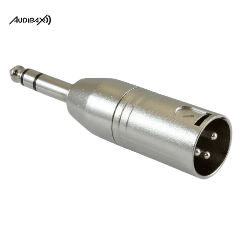 Audibax ADP6 Adaptador JACK Stereo a XLR Macho