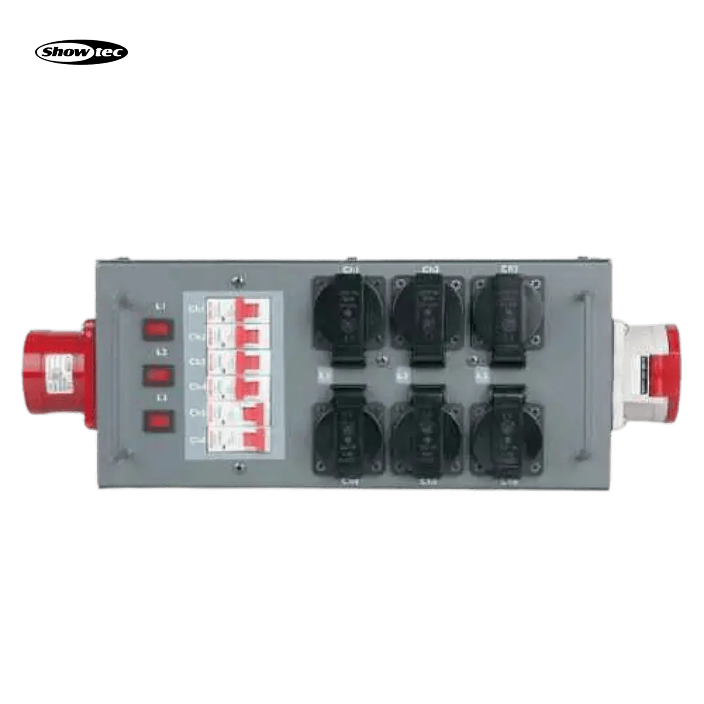 Distribuidor Showtec com fusível de 32A 1