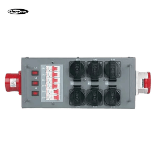 Distribuidor Showtec com fusível de 32A