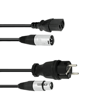 cabo PSSO / XLR de alta qualidade, 15 metros