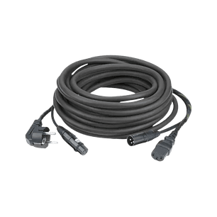 DAP Audio FP08 Schuko / IEC Cabo Fêmea - XLR macho / fêmea 10 metros