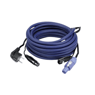 DAP Audio FP10 Schuko / Cabo Powercon - XLR macho / fêmea 10 metros