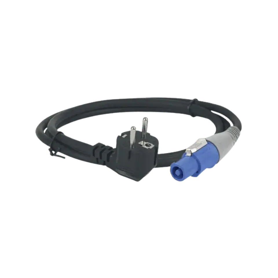 Cabo de Energia Showtec 3m PowerCon / Schuko 1