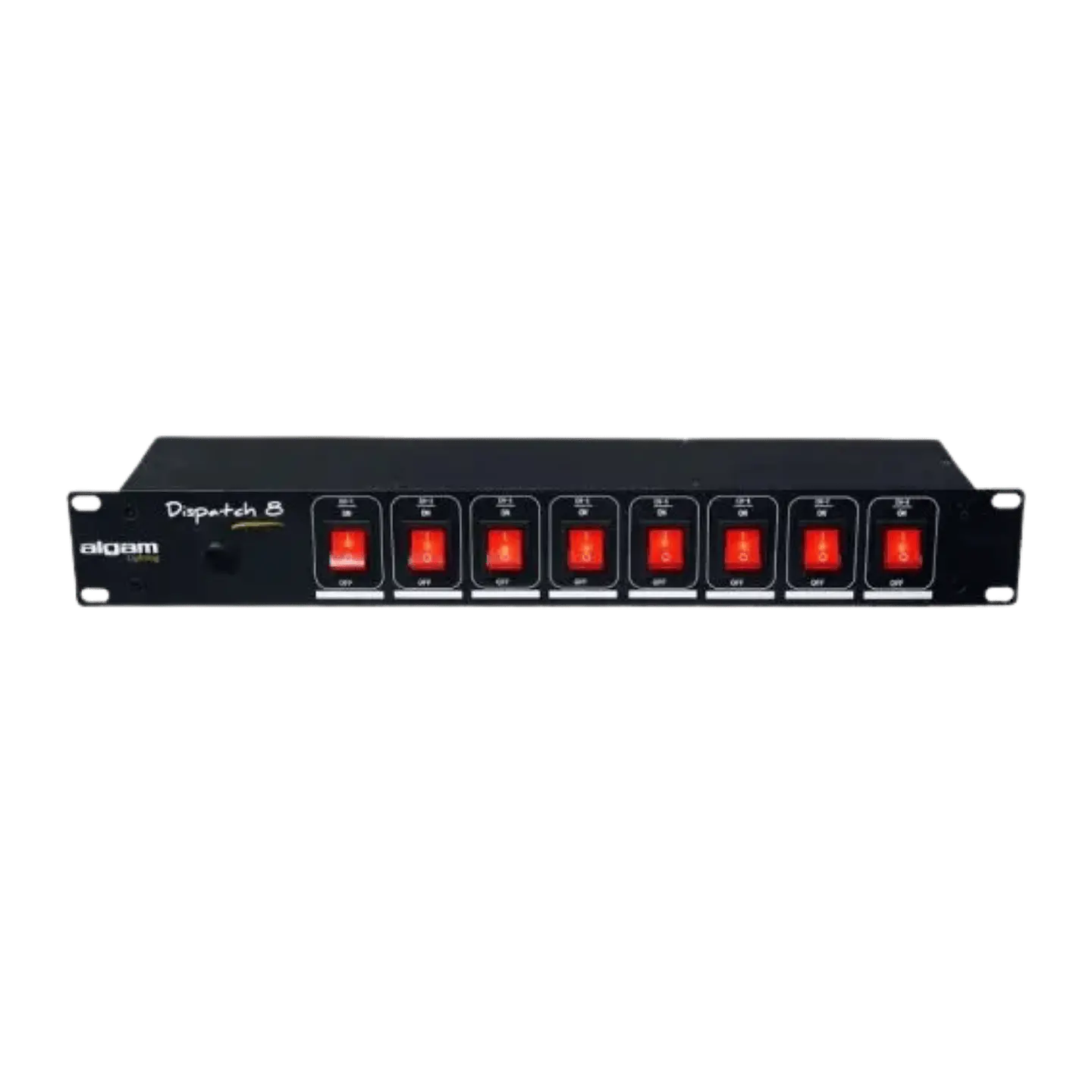 Régua de energia Algam Lighting DISPATCH-8 com interruptores 2