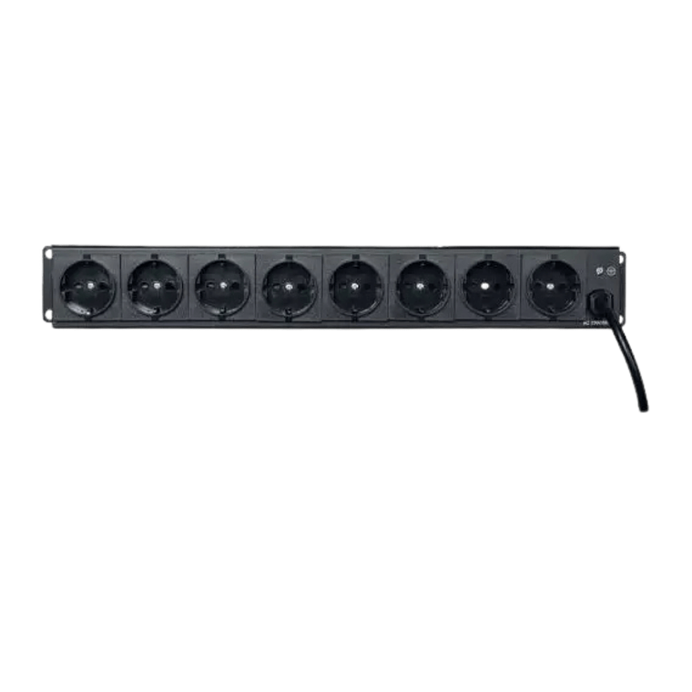 Régua de energia Algam Lighting DISPATCH-8 com interruptores 4