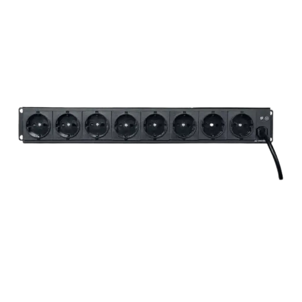Régua de energia Algam Lighting DISPATCH-8 com interruptores 4