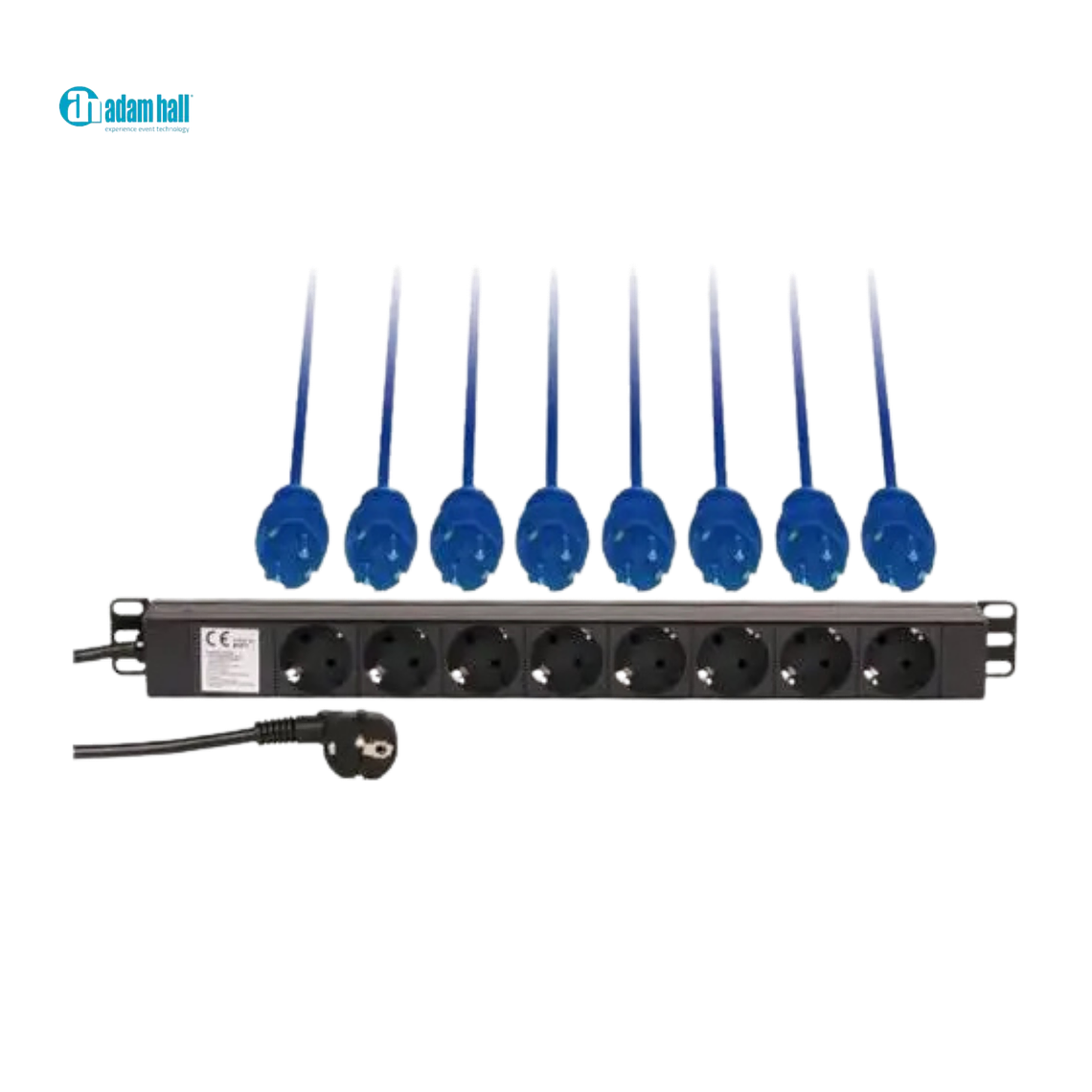 Adam Hall 87471 Régua de Energia 19