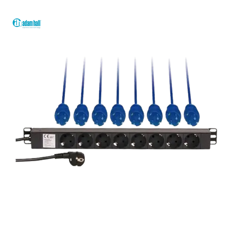 Adam Hall 87471 Régua de Energia 19