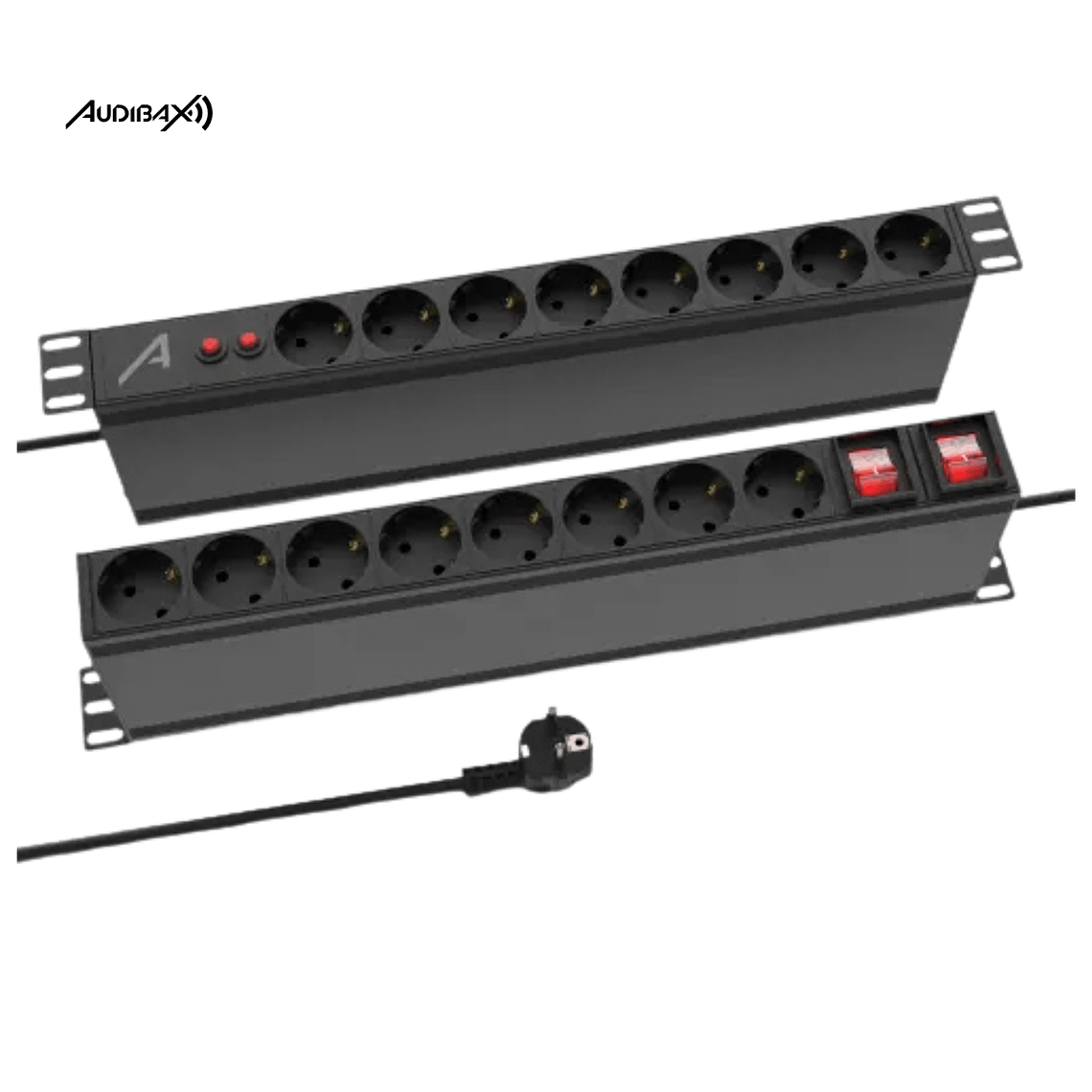 Tripla Audibax PSR16-2SF 16 fichas RACK 19' 1
