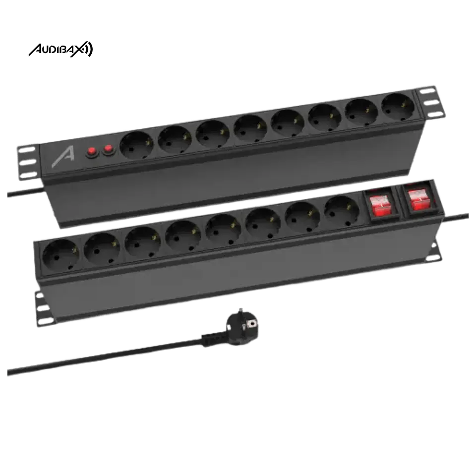 Tripla Audibax PSR16-2SF 16 fichas RACK 19' 1