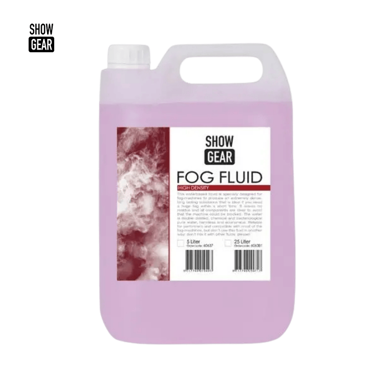 Liquido máquina de fumo Showgear 60637 Alta Densidade 5L 1