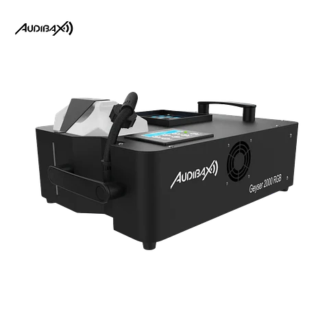 Audibax Smoke Geyser 2000 RGB 2000W Máquina de fumo profissional 