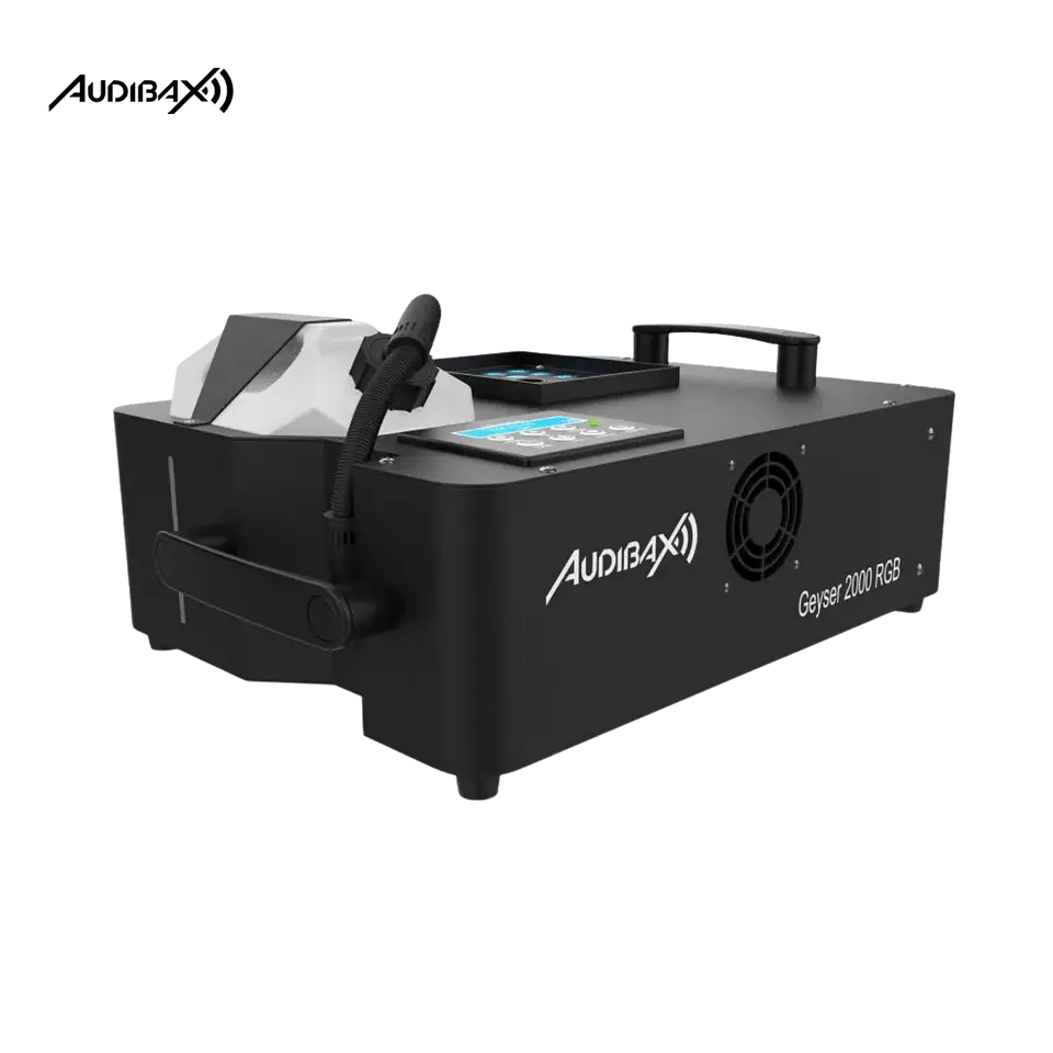 Audibax Smoke Geyser 2000 RGB 2000W Máquina de fumo profissional  2