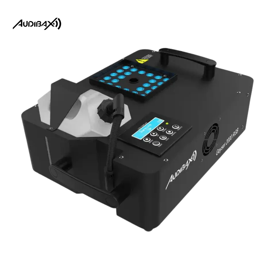 Audibax Smoke Geyser 2000 RGB 2000W Máquina de fumo profissional  1