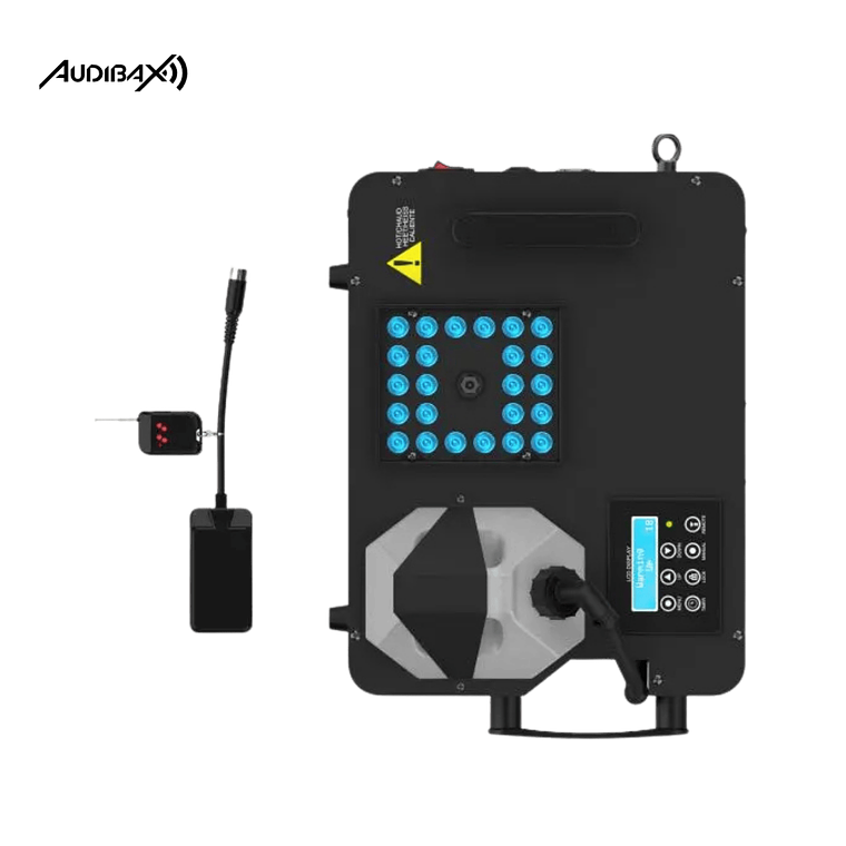 Audibax Smoke Geyser 2000 RGB 2000W Máquina de fumo profissional  4