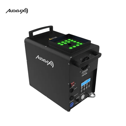 Audibax Volcano 1500 RGBW 1500W + 240W LED RGBW Máquina de fumo