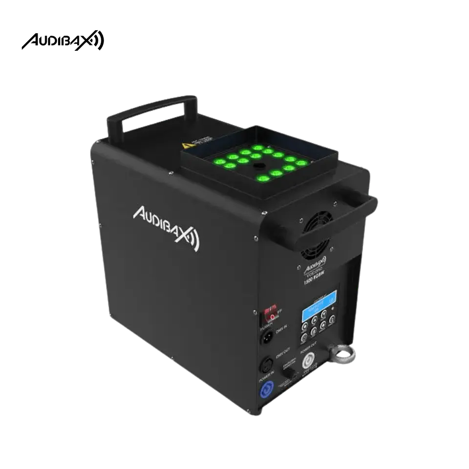 Audibax Volcano 1500 RGBW 1500W + 240W LED RGBW Máquina de fumo 2