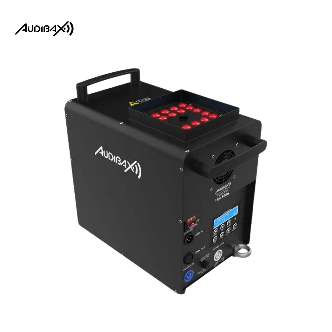 Audibax Volcano 1500 RGBW 1500W + 240W LED RGBW Máquina de fumo 1
