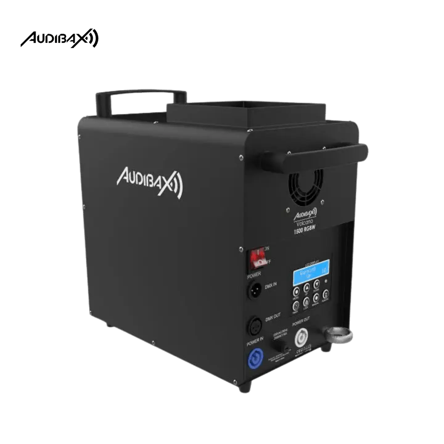 Audibax Volcano 1500 RGBW 1500W + 240W LED RGBW Máquina de fumo 6
