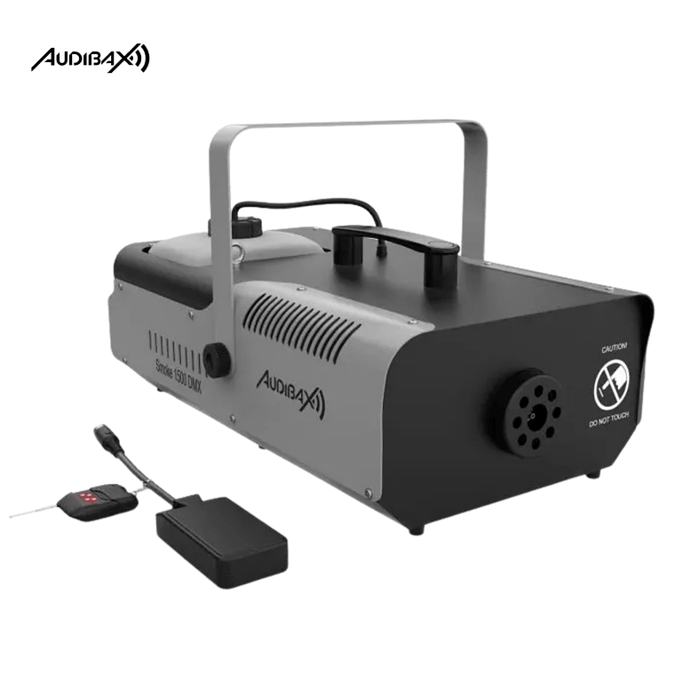 Audibax Smoke 1500 DMX Máquina de fumo DMX + Comando sem fios 1