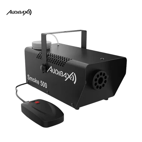 Audibax Smoke 500 Máquina de fumo com Comando sem fios