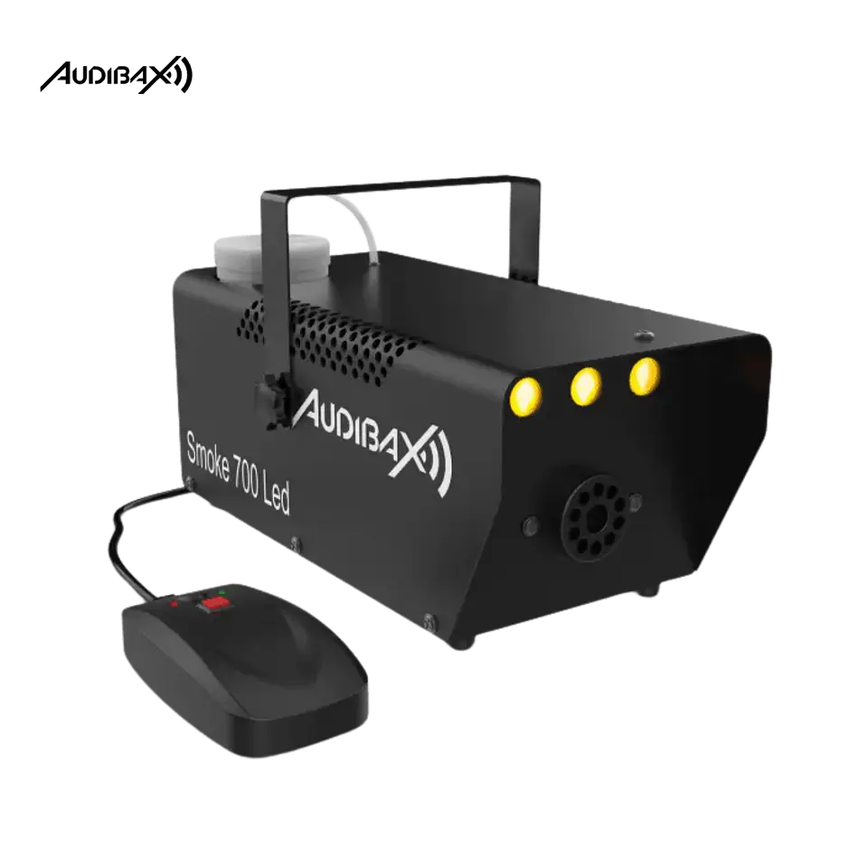 Audibax Smoke 700 LED Máquina de fumo com Controlo remoto 700W 1