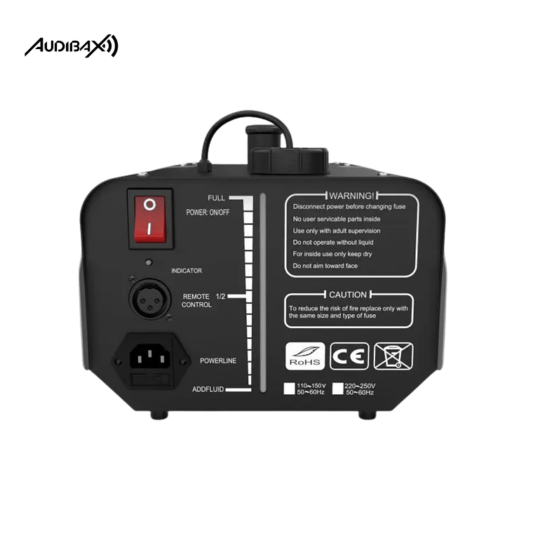 Audibax Smoke 900 Máquina de fumo com Controlo remoto sem fios 900W 5