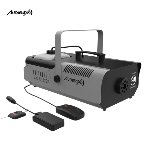Audibax Smoke 1200 Máquina de fumo com Controlo remoto sem fios 1200W