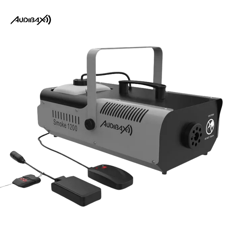 Audibax Smoke 1200 Máquina de fumo com Controlo remoto sem fios 1200W 1