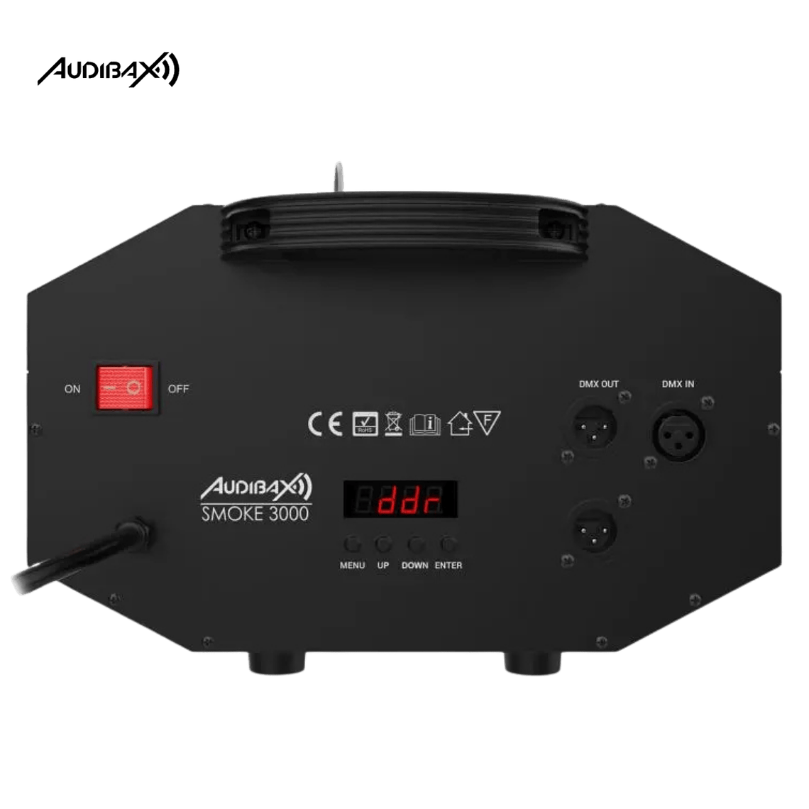 Audibax Smoke 3000 Máquina de fumo DMX e controlo remoto s/fios 3000W 7